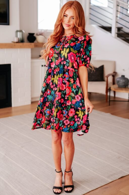 Be Someone Floral Dress - Fashion Are Us