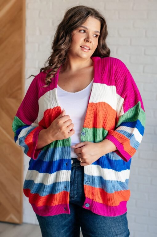 Bold Flirt Button Down Cardigan - Fashion Are Us